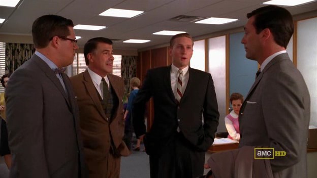 Sal, Cosgrove, Don et Harry Crane