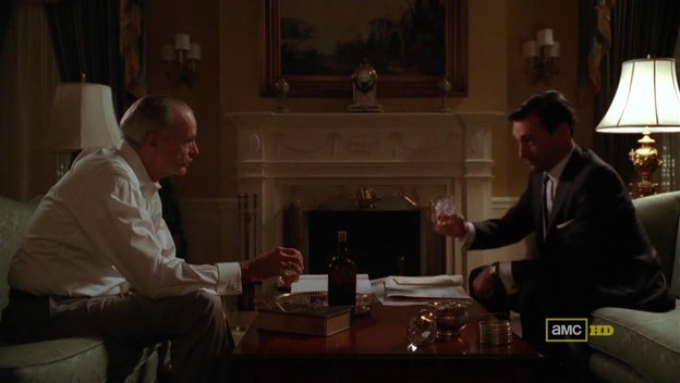 Conrad Hilton et Don Draper